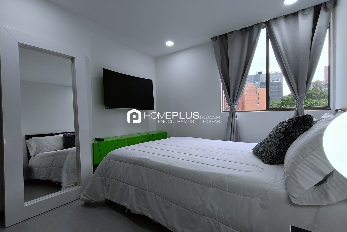 ALQUILER APARTAMENTO AMOBLADO EL POBLADO, CASTROPOL, VANCOUVER A102