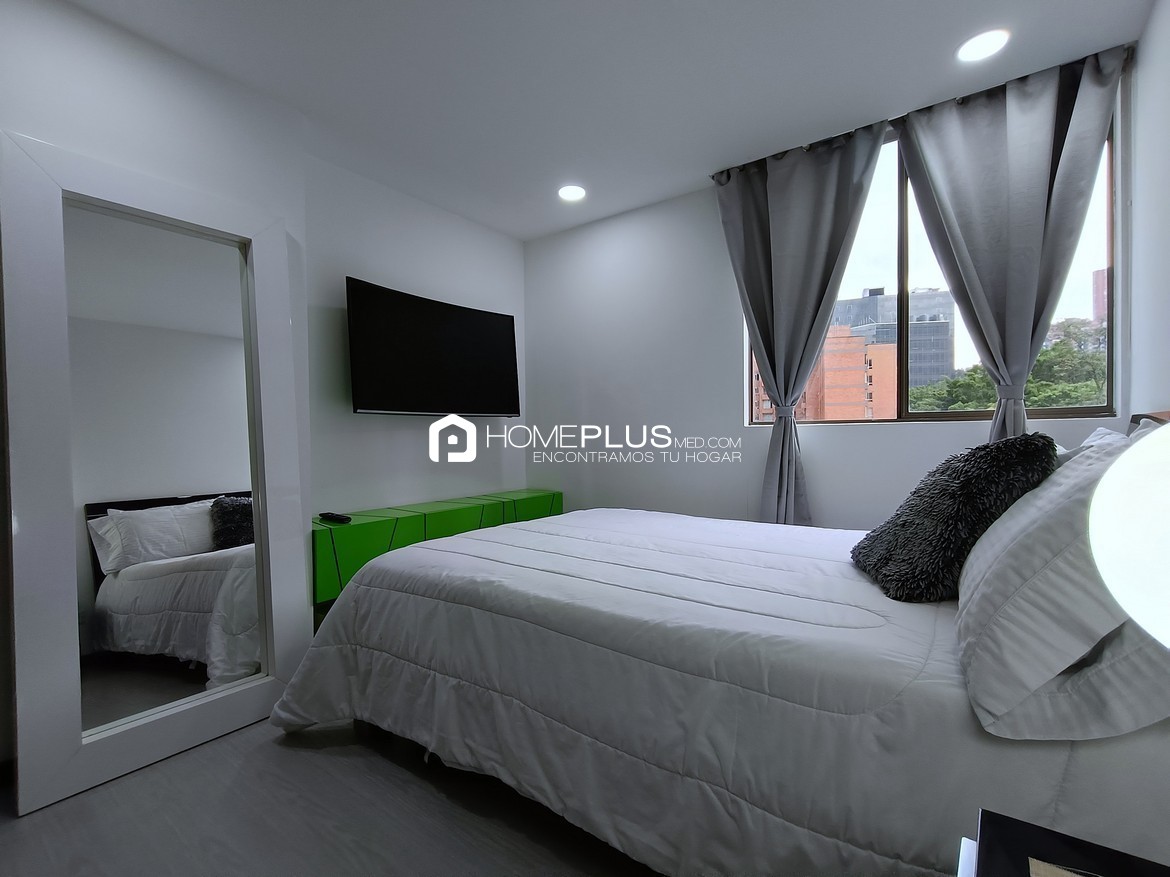 ALQUILER APARTAMENTO AMOBLADO EL POBLADO, CASTROPOL, VANCOUVER A102