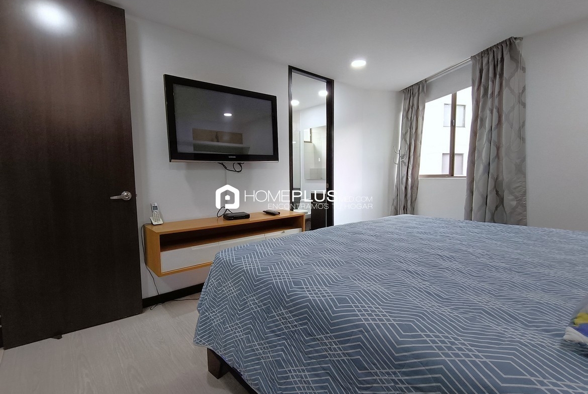 ALQUILER APARTAMENTO AMOBLADO EL POBLADO, CASTROPOL, VANCOUVER A102