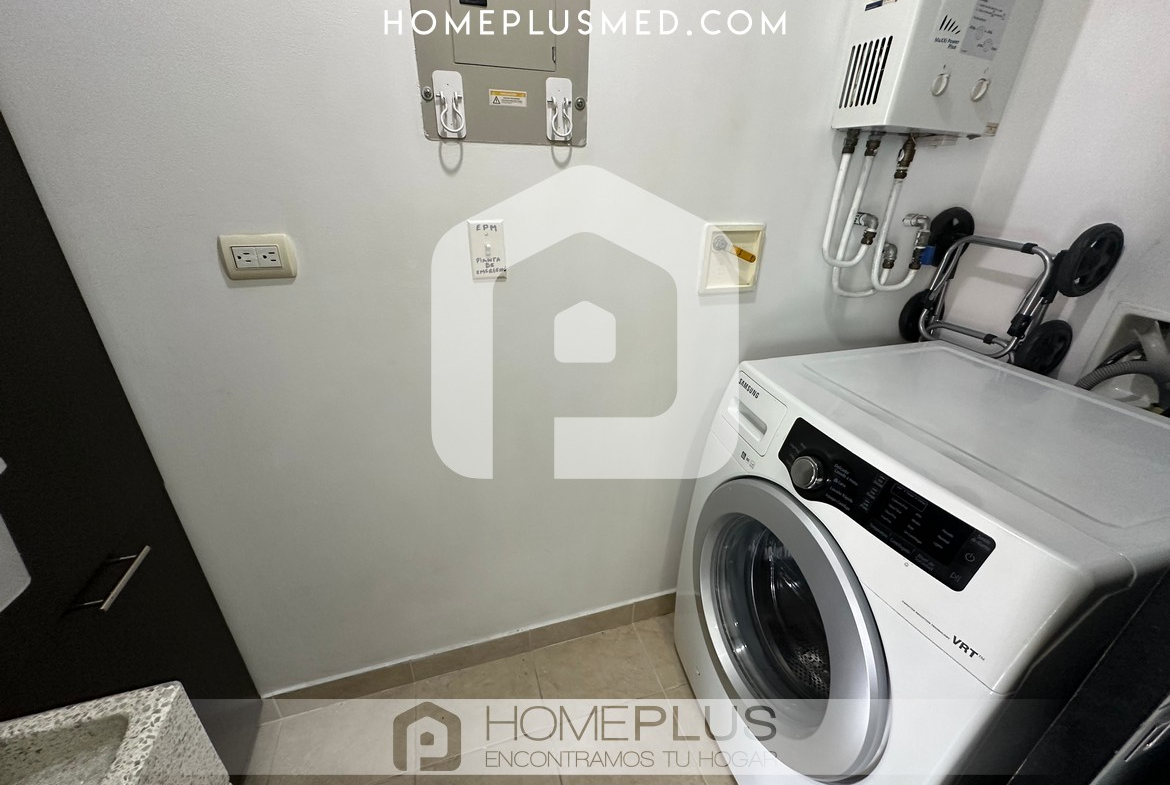 Alquiler Renta Apartamento Amoblado El Poblado Nueva Alejandria, A131 (3)