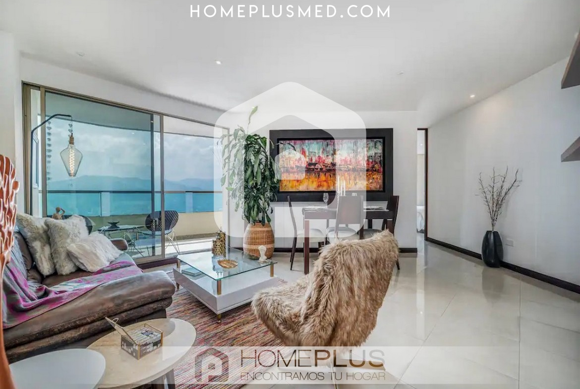 Alquiler de Apartamento Amoblado Calle 3 El Poblado El Tesoro, A133