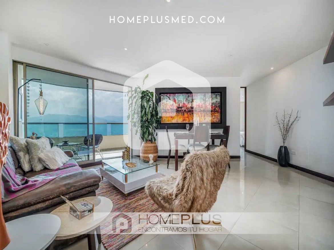 Alquiler de Apartamento Amoblado Calle 3 El Poblado El Tesoro, A133