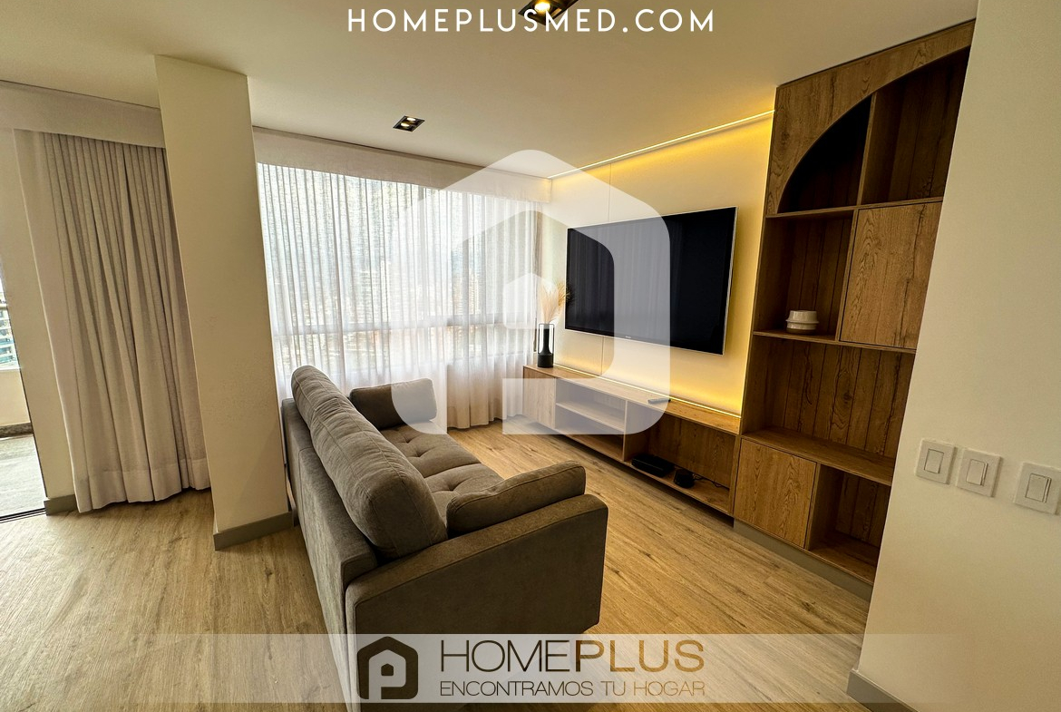 Apartamento en Venta Amoblado Ceylan Plaza El Poblado Milla de Oro, V100 (2)