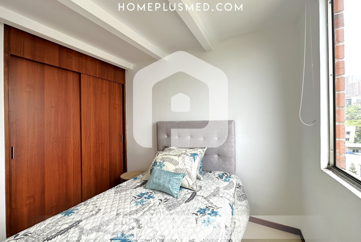 ALQUILER APARTAMENTO AMOBLADO RIACHUELOS EL POBLADO, A111 (12)