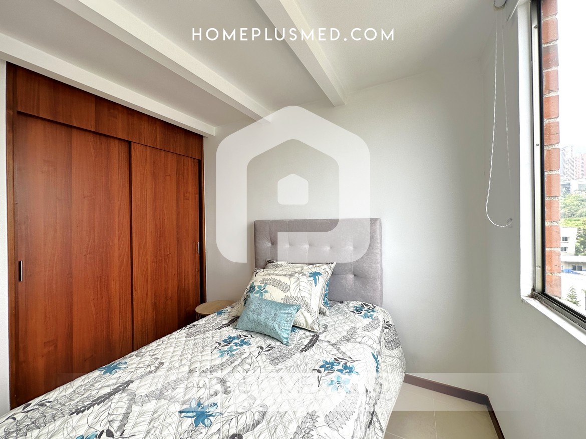 ALQUILER APARTAMENTO AMOBLADO RIACHUELOS EL POBLADO, A111 (12)