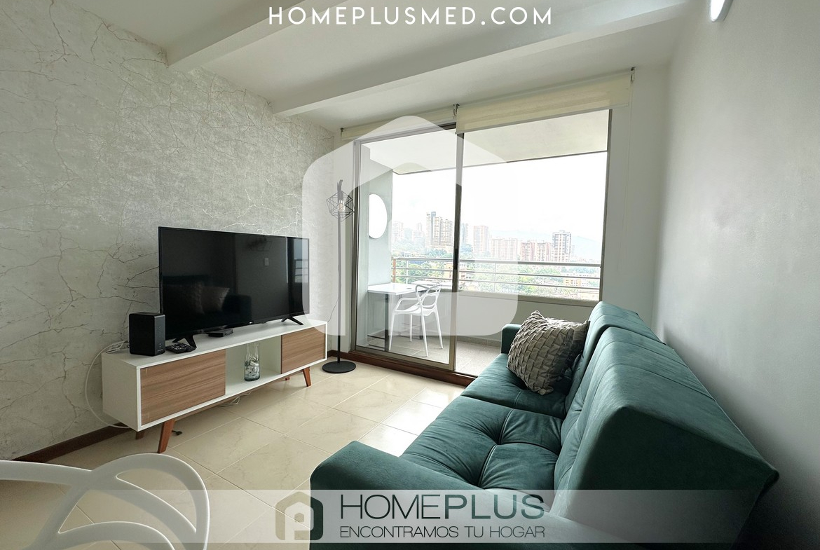 ALQUILER APARTAMENTO AMOBLADO RIACHUELOS EL POBLADO, A111 (3)