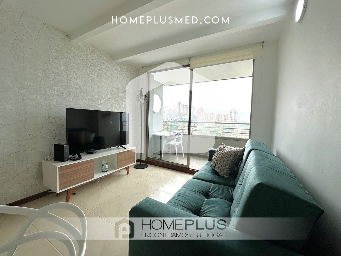 ALQUILER APARTAMENTO AMOBLADO RIACHUELOS EL POBLADO, A111 (3)