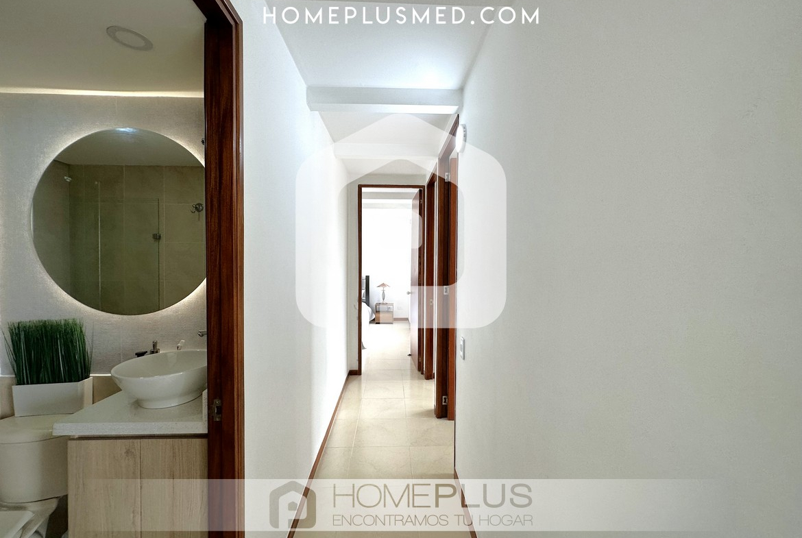 ALQUILER APARTAMENTO AMOBLADO RIACHUELOS EL POBLADO, A111 (8)