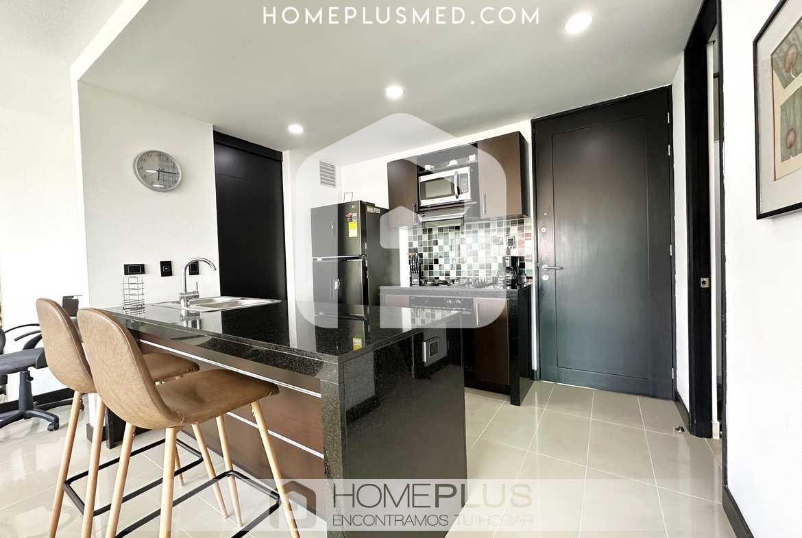 Apartamento Amoblado Poblado Nueva Alejandria, A240 (1)