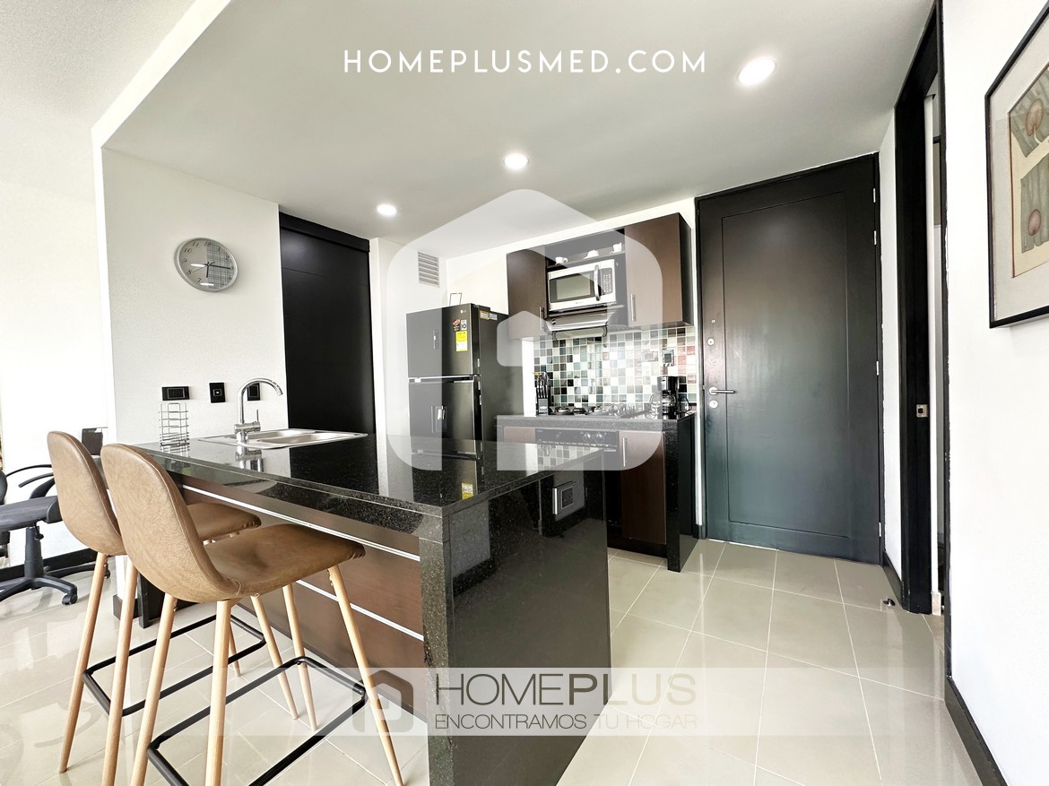 Apartamento Amoblado Poblado Nueva Alejandria, A240 (1)