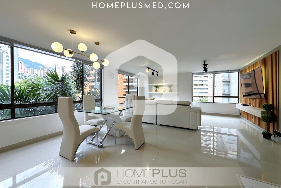 Apartamento en Alquiler el poblado loma Alejandria, C122 (1)