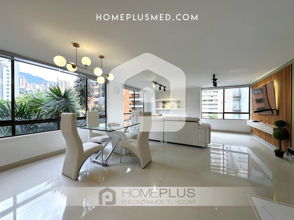 Apartamento en Alquiler el poblado loma Alejandria, C122 (1)