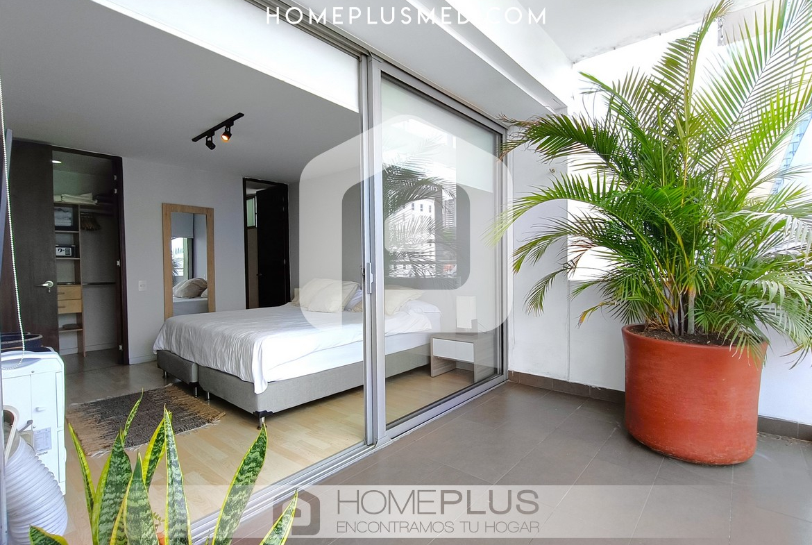 ALQUILER APARTAMENTO AMOBLADO EL POBLADO 43 AVENIDA, A144 (16)