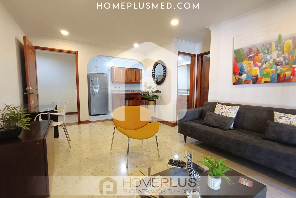 ALQUILER APARTAMENTO AMOBLADO EL POBLADO MILLA DE ORO, A145 (1)