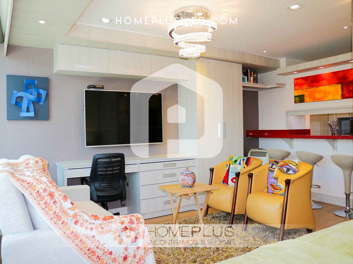 ALQUILER APARTAMENTO AMOBLADO EL POBLADO MILLA DE ORO, A239 (1)