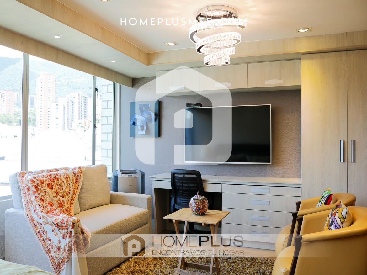 ALQUILER APARTAMENTO AMOBLADO EL POBLADO MILLA DE ORO, A239 (2)