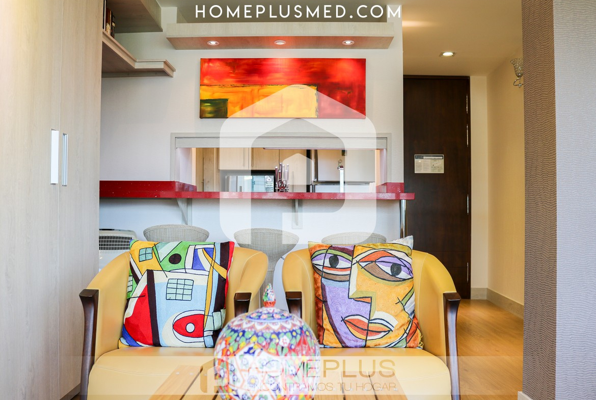 ALQUILER APARTAMENTO AMOBLADO EL POBLADO MILLA DE ORO, A239 (4)