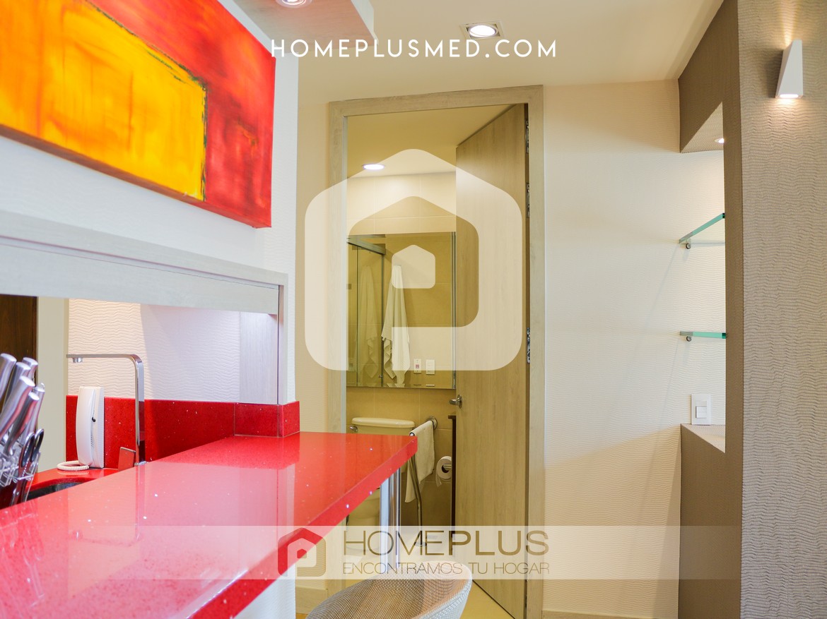 ALQUILER APARTAMENTO AMOBLADO EL POBLADO MILLA DE ORO,