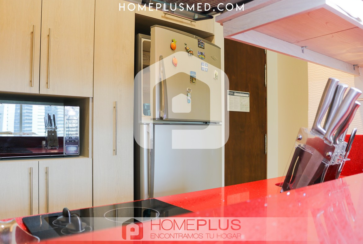 ALQUILER APARTAMENTO AMOBLADO EL POBLADO MILLA DE ORO, A239 (7)