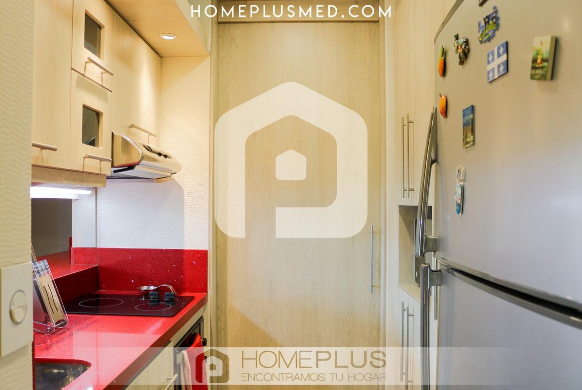 ALQUILER APARTAMENTO AMOBLADO EL POBLADO MILLA DE ORO, A239 (9)