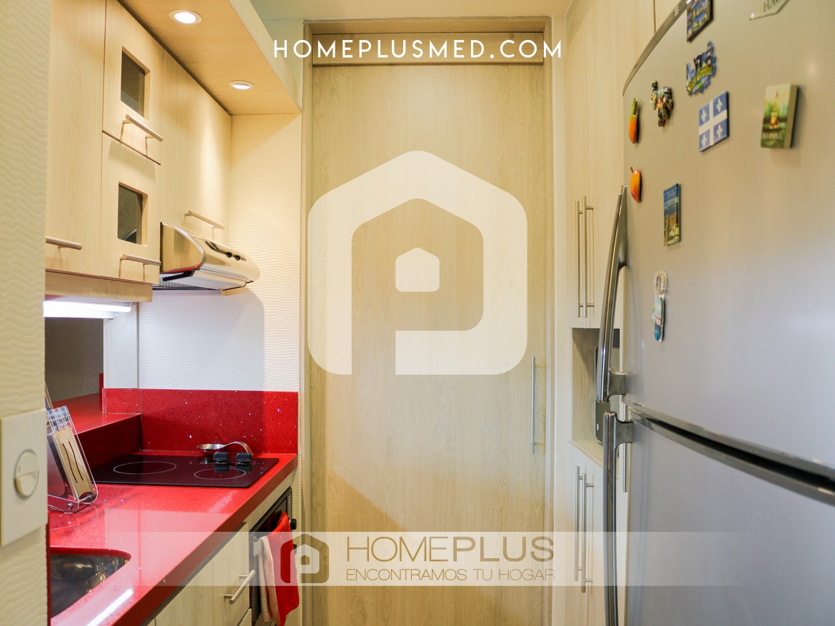 ALQUILER APARTAMENTO AMOBLADO EL POBLADO MILLA DE ORO, A239 (9)