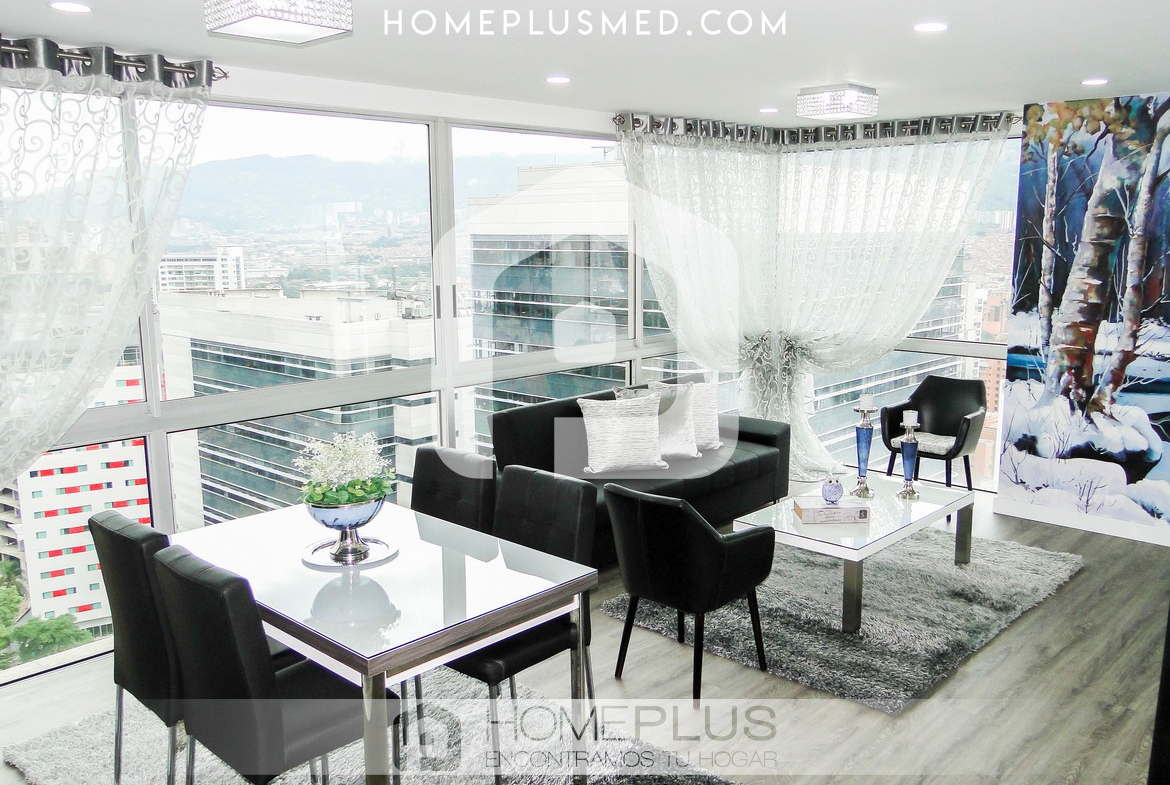 ALQUILER APARTAMENTO AMOBLADO EL POBLADO NUEVA ALEJANDRIA, A293 (1)