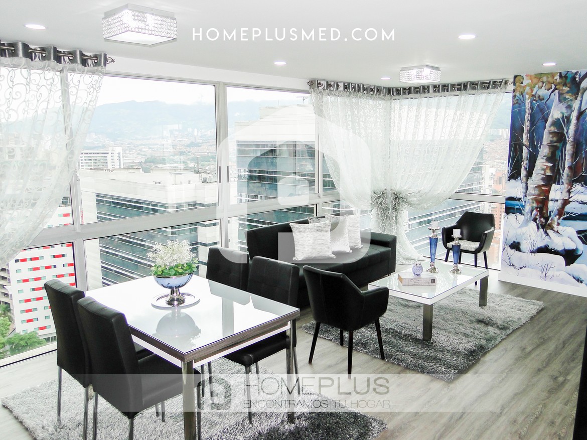 ALQUILER APARTAMENTO AMOBLADO EL POBLADO NUEVA ALEJANDRIA, A293 (1)