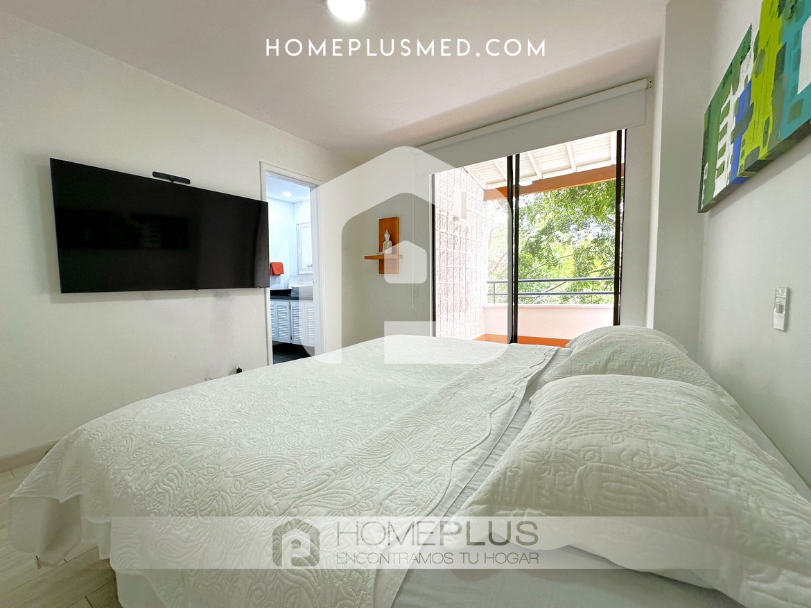 APARTAMENTO AMOBLADO EL POBLADO EDIFICIO VENECIA, A148 (28)