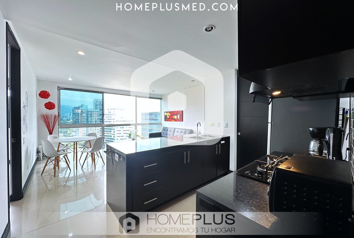 APARTAMENTO AMOBLADO EL POBLADO NUEVA ALEJANDRIA, A384 (1)