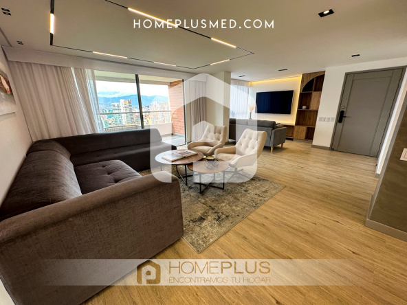 ALQUILER APARTAMENTO AMOBLADO EL POBLADO CEYLAN PLAZA, A430 (4)