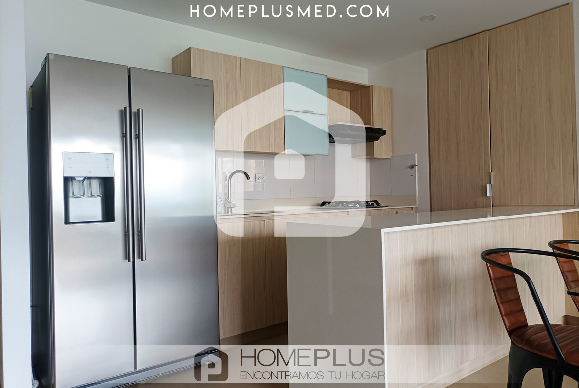 ALQUILER APARTAMENTO AMOBLADO EL POBLADO CITARK, A423 (1)