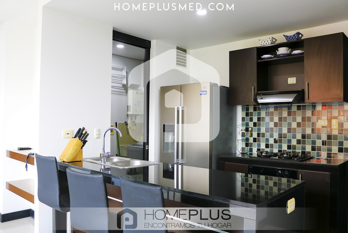 Alquiler Apartamento Amoblado El Poblado Nueva ALejandria, A112 (2)