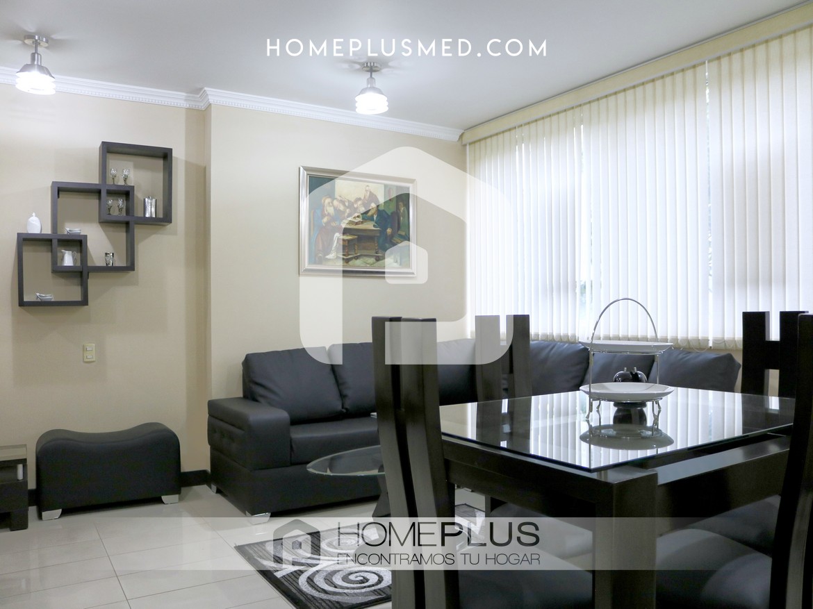 ALQUILER APARTAMENTO AMOBLADO EL POBLADO NUEVA ALEJANDRIA, A345