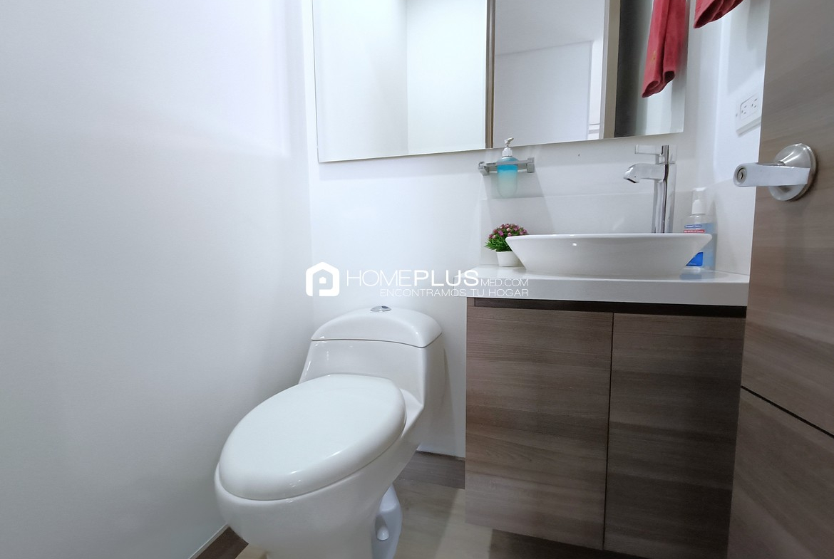 ALQUILER APARTAMENTO AMOBLADO EL POBLADO, SANTA MARIA DE LOS ANGELES, TURKEZA, A147