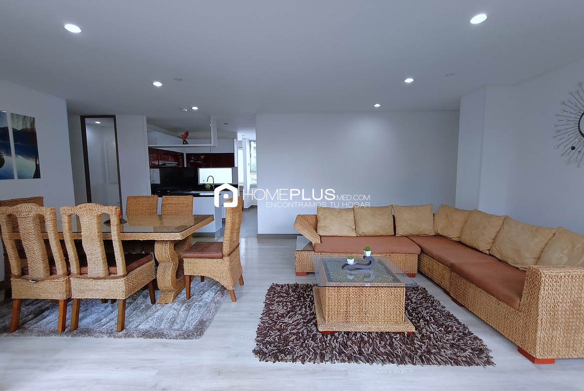 ALQUILER APARTAMENTO AMOBLADO EL POBLADO, SANTA MARIA DE LOS ANGELES, TURKEZA, A147