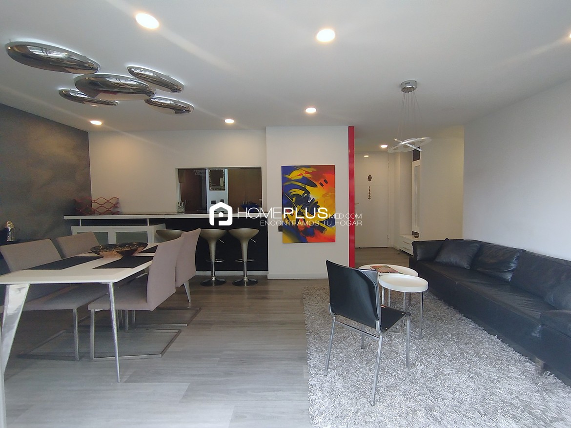 ALQUILER APARTAMENTO AMOBLADO EL POBLADO, TESORO, TWINS, A158