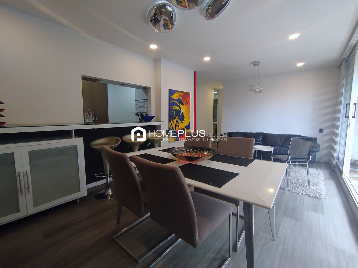 ALQUILER APARTAMENTO AMOBLADO EL POBLADO, TESORO, TWINS, A158