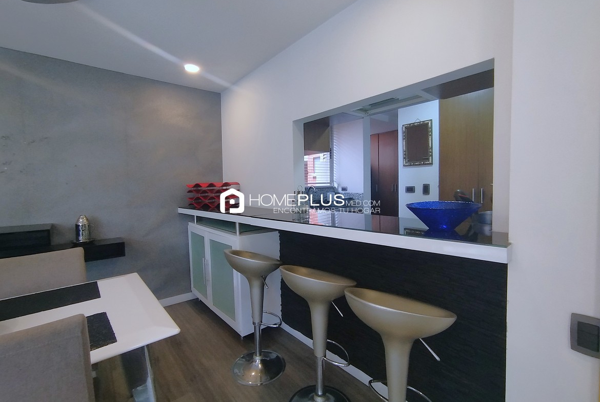 ALQUILER APARTAMENTO AMOBLADO EL POBLADO, TESORO, TWINS, A158