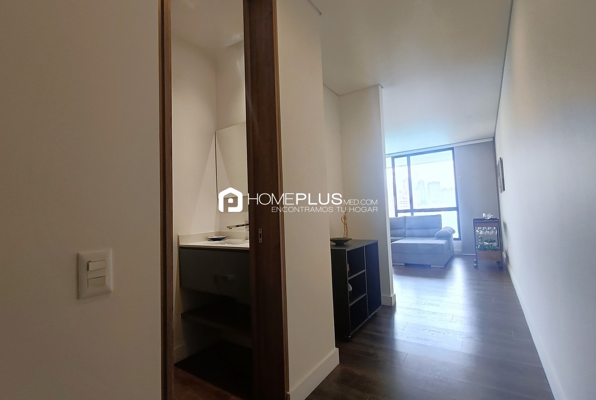 ALQUILER APARTAMENTO AMOBLADO EL POBLADO, CASTROPOL, ART LIVING A218