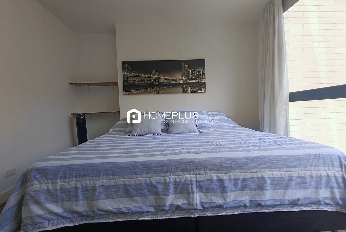 ALQUILER APARTAMENTO AMOBLADO EL POBLADO, CASTROPOL, ART LIVING A218