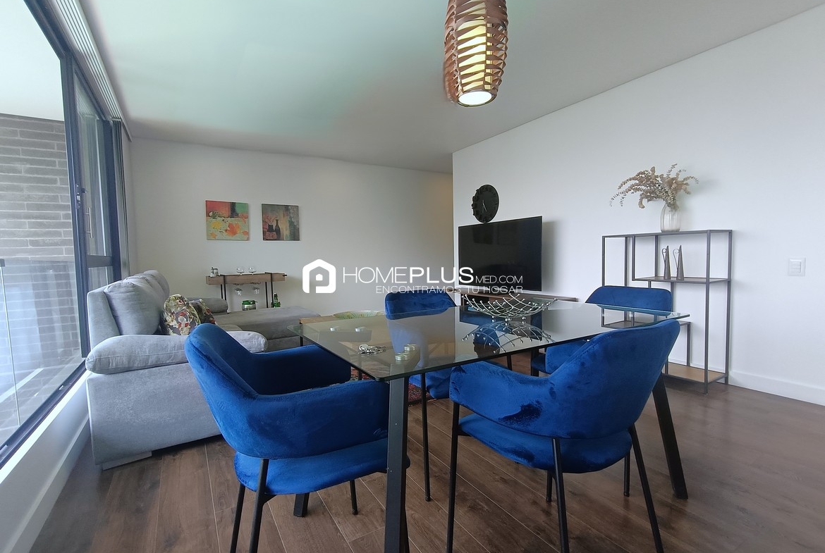 ALQUILER APARTAMENTO AMOBLADO EL POBLADO, CASTROPOL, ART LIVING A218