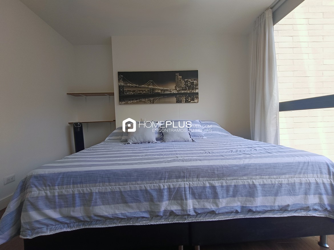 ALQUILER APARTAMENTO AMOBLADO EL POBLADO, CASTROPOL, ART LIVING A218