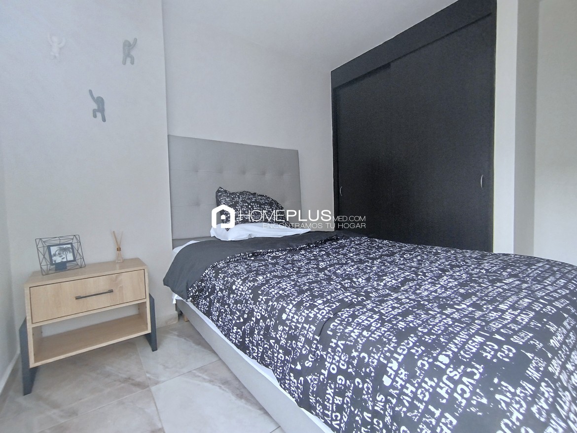 ALQUILER APARTAMENTO AMOBLADO EL POBLADO CIUDAD DEL RIO, A152 PLAZA DEL RIO 1518