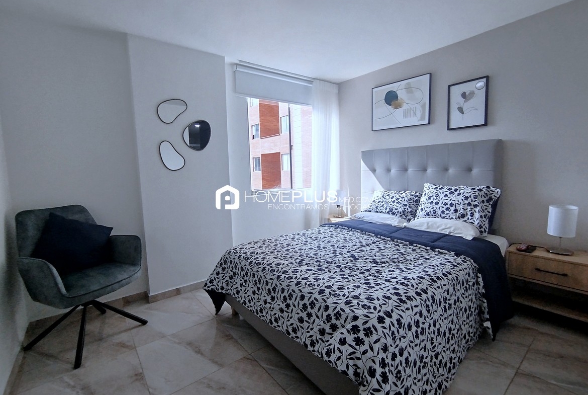 ALQUILER APARTAMENTO AMOBLADO EL POBLADO CIUDAD DEL RIO, A152 PLAZA DEL RIO 1518