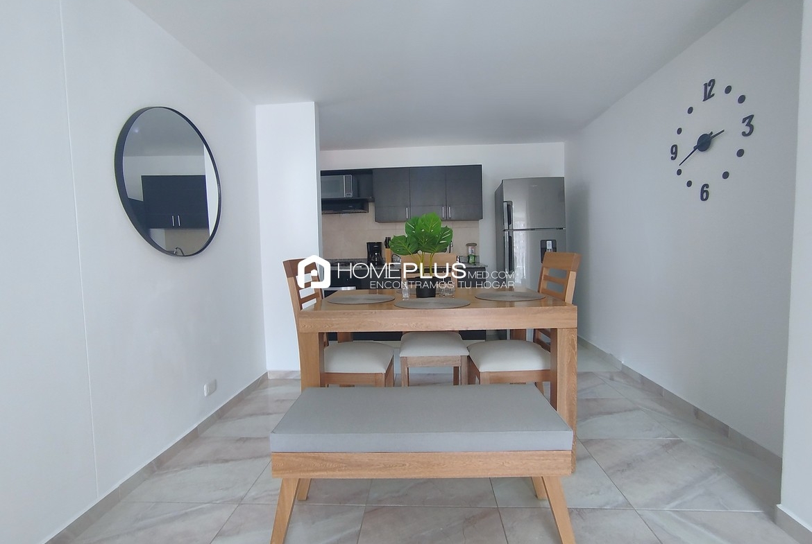 ALQUILER APARTAMENTO AMOBLADO EL POBLADO CIUDAD DEL RIO, A152 PLAZA DEL RIO 1518