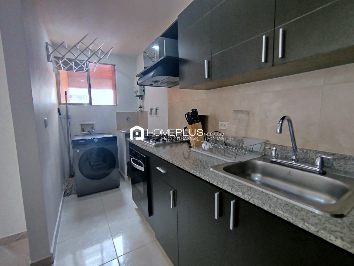 ALQUILER APARTAMENTO AMOBLADO EL POBLADO CIUDAD DEL RIO, A152 PLAZA DEL RIO 1518