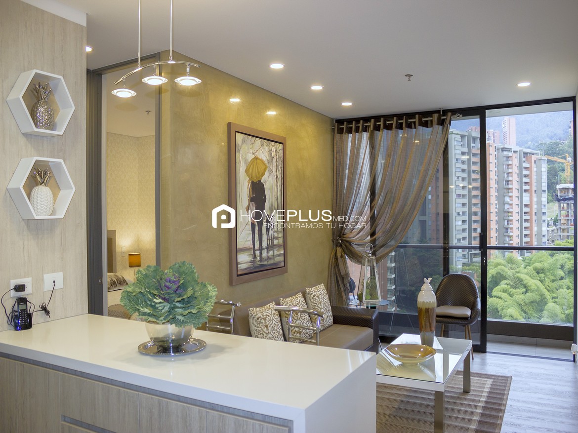 ALQUILER APARTAMENTO AMOBLADO EL POBLADO LOS BALSOS A151, CLASS SUITE 1201