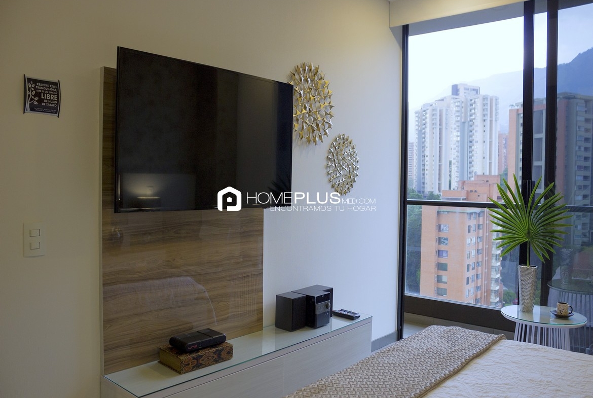 ALQUILER APARTAMENTO AMOBLADO EL POBLADO LOS BALSOS A151, CLASS SUITE 1201