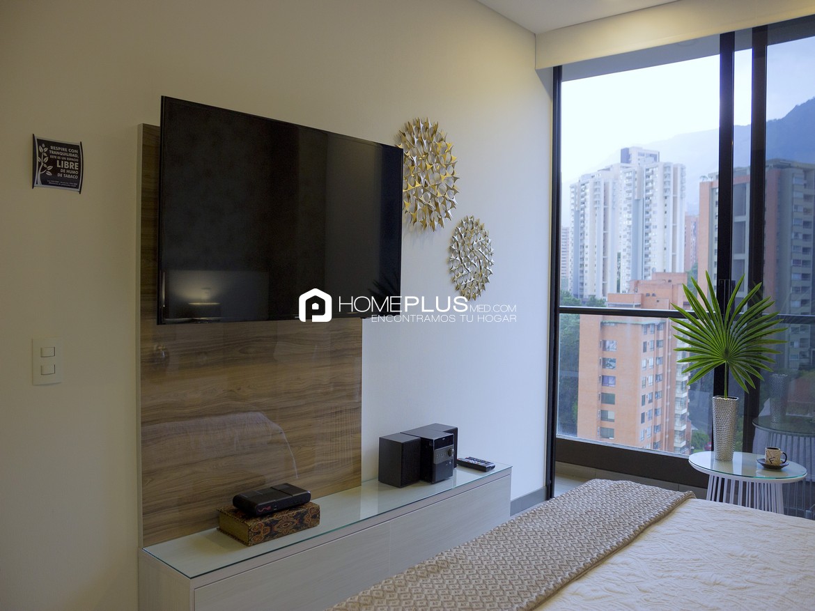 ALQUILER APARTAMENTO AMOBLADO EL POBLADO LOS BALSOS A151, CLASS SUITE 1201