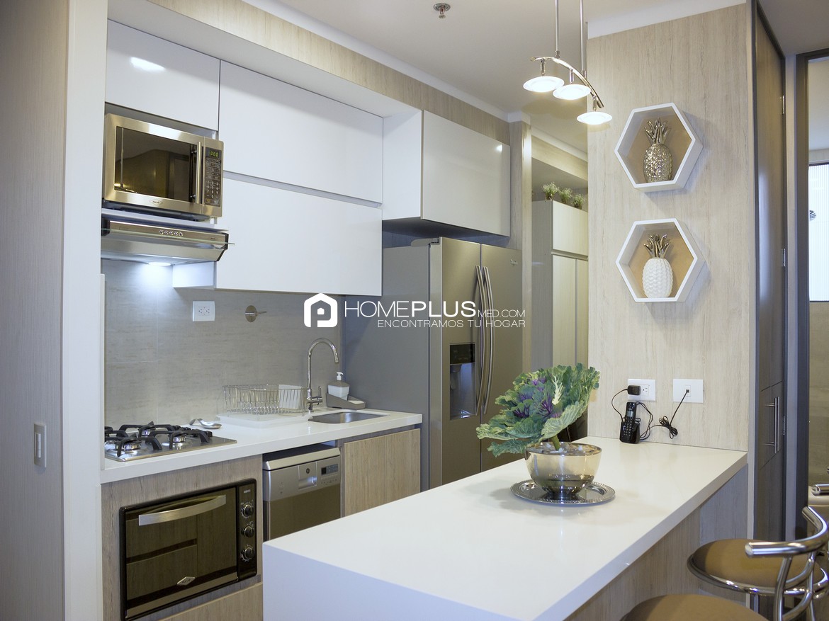 ALQUILER APARTAMENTO AMOBLADO EL POBLADO LOS BALSOS A151, CLASS SUITE 1201